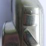 Vintage Miniature Golf Bag Desk Clock Chrome Plated - works well Image 3