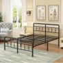 King Size Bed Frame with Victorian Headboard and Footboard Image 6