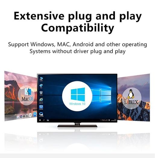 500GB External Hard Disk Drive Portable HDD 2.5" Micro USB3.0/USB3.1 For Mac or PC