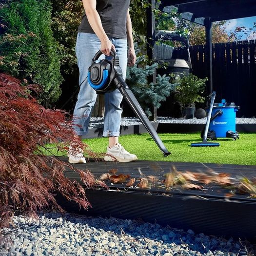 WD18 AG+ Garden & Artificial Grass Vacuum Cleaner with Detachable Handheld Garden Leaf Blower. Outdoor Wet & Dry Vacuum for Astroturf, Patios, Decking and Outdoor Areas. 1500W, 18 Litre