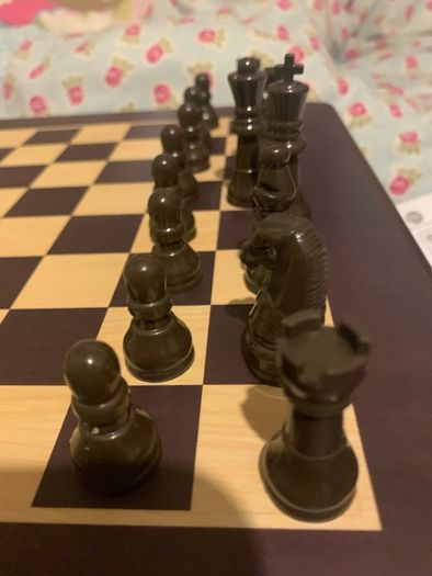 Wooden Multi set chess & games board set (boxed)