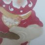 Fabulous Rare Vintage Hand-Cut Chinese Paper Cut Immortal Warrior, Brought Back From China and Professionally Framed Image 8