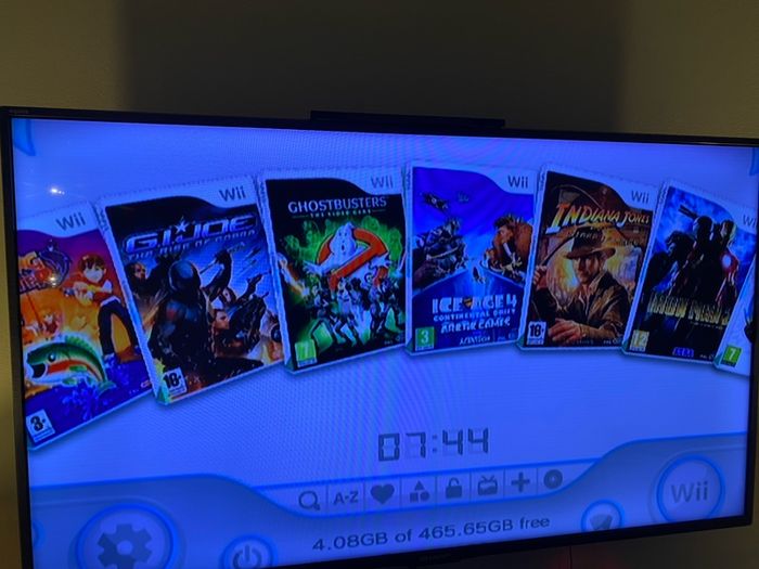 Modded Wii 500gb