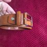 Michaelis brown leather belt Image 6