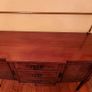Sidebord with brass rail Image 3