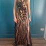 Animal print maxi dress. Size S Image 3