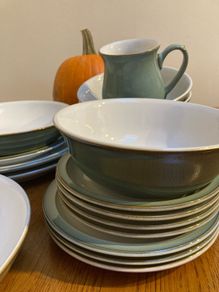 Denby Regency green ceramics