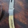 Myerchin Scrimshaw Rigging / Sailing Knife - Bone Handle - Unused + Leather Sheath Image 5