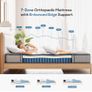 King Mattress 5FT, Gel Memory Foam 7 Zone Pocket Image 4