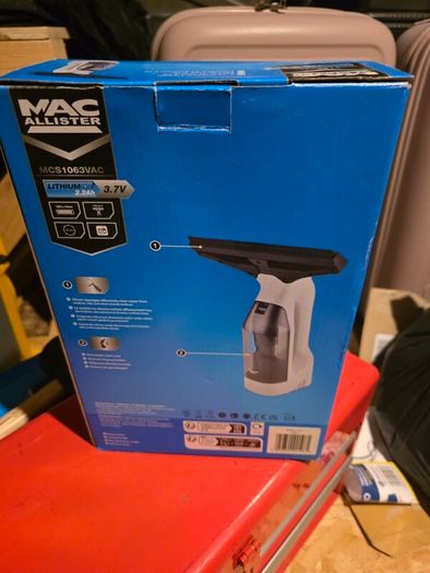 Mac Allister Cordless Window vacuum