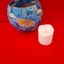 Glass Monarch Butterfly Tealight Holder Image 2