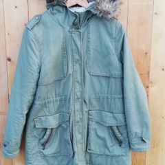 ladies New Look Hudson & rose long hooded coat uk 14