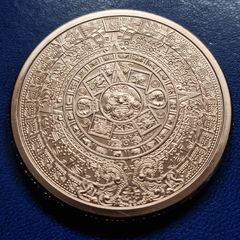5 oz Aztec Calendar Copper Round