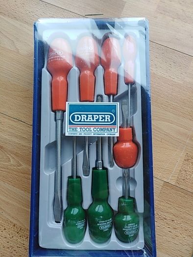 New set of draper screw drivers