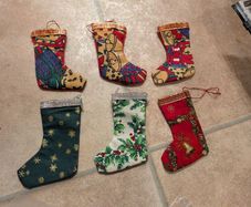 Christmas sock decoration