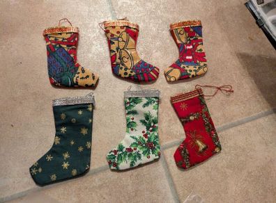 Christmas sock decoration
