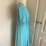 ICHI turquoise dress size 10 Image 3