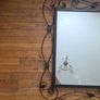 large metal frame mirror Image 2