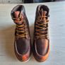 Leather Moc Toe  Boots,  UK 10.5 EU 45.5 Image 4