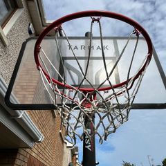 Basketball hoop and stand