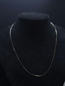 Vintage 9ct Gold Fine Box Chain 48cm Fully Hallmarked