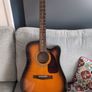Fender DG-22 CE semi acoustic with free hard case Image 5
