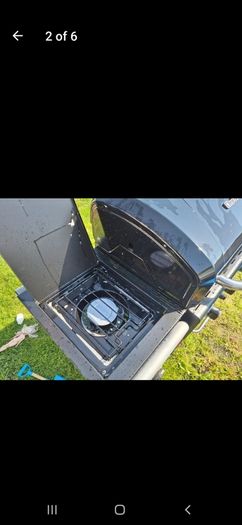 BBQ gas and charcoal