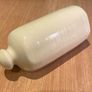 Vintage Old Clay Stoneware Bed Warmer Image 9