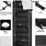 NEW SALE | Sleeping Bag Camping Sleep Bags: Sportneer Warm Sleeping Bags for Single Adults 3-4 Season Waterproof Lightweight Large Ultralight suit for Adult Man Fishing Travel Outdoor Image 6