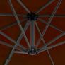 Cantilever Umbrella with Aluminium Pole Terracotta 300 cm Image 2