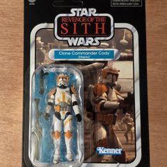 Star Wars Clone Commander Cody (Unpunctured) 3.75 " Scale From The New Vintage Wave New & Unopened