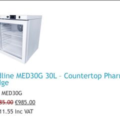 medical fridge