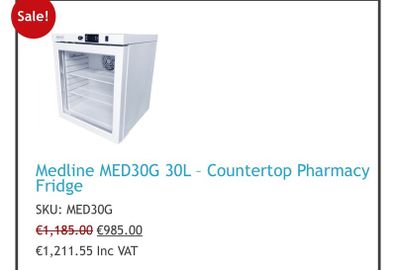 medical fridge