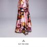 ASOS cowl neck satin tie back maxi dress Image 4