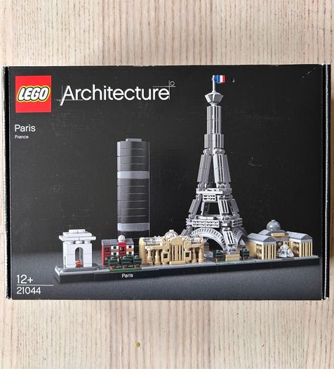 Lego architecture, New York, and Paris skylines