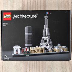 Lego architecture, New York, and Paris skylines
