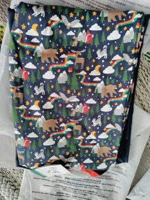 Adult christmas pyjamas Frugi organic cotton
