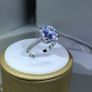 Sterling Silver Solitaire Ring Image 3