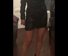 Stunning Rotate black sequence Dress NWT, size 10