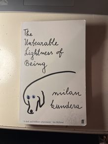 The Unbearable Lightness of Being Book