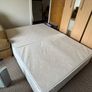 Double bed with mattress Image 3