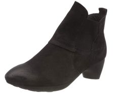 Black ankle boots size 5 by Think!