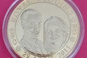 William and Kate Royal Wedding Commemorative Coin