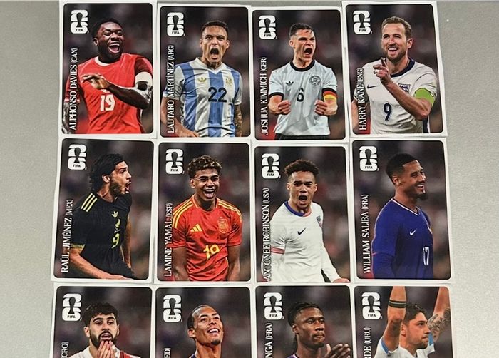 FIFA World Cup 2026 Coca-Cola Stickers - Full Complete Set (12/12)