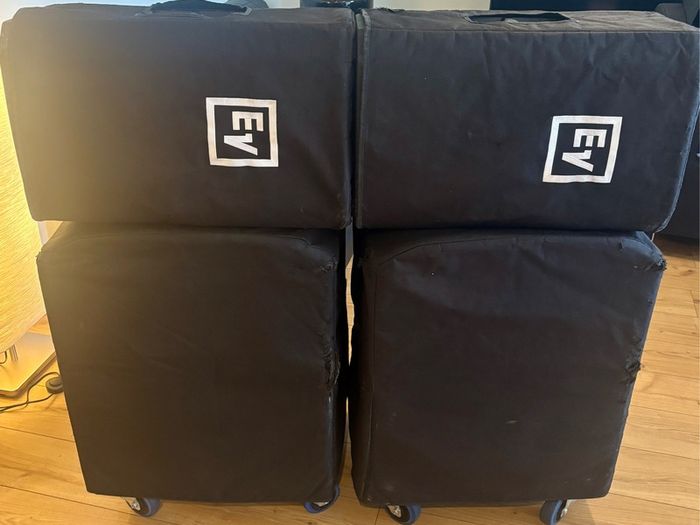 Electro-voice Etx-12p + Ev Etx-15sp + Covers