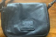 Small leather crossbody handbag bag