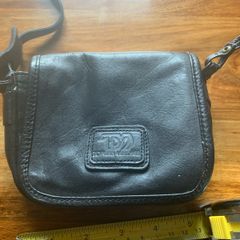Small leather crossbody handbag bag