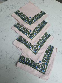 Set of 4 Egyptian Table Napkins