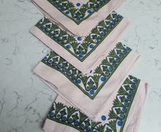 Set of 4 Egyptian Table Napkins