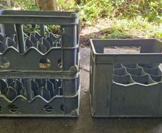3 Beer bottle crates